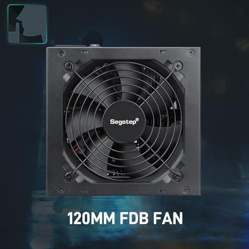 Segotep GM Black 850W Fully Modular 80+ Gold Certified image