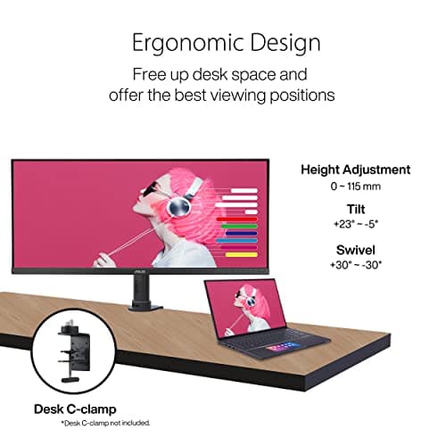 Asus ProArt Display PA348CGV 34" 3440x1440 120Hz IPS Monitor image