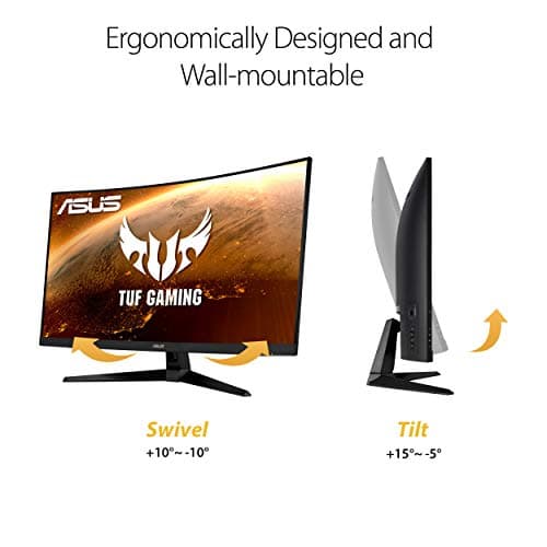 Asus VG32VQ1B 31.5" 1440p 165Hz VA Curved Monitor image