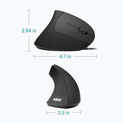 Anker AK-98ANWVM-BA Wired Optical Mouse image