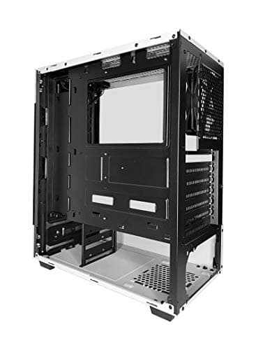 Apevia Enzo ATX Mid Tower Pink with Tempered Glass Side Panel and USB 3.2 Gen 1 Type-A, USB 2.0 Type-A image