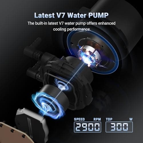 ID-COOLING FX240 PRO Water 240mm 82.5 CFM Black image