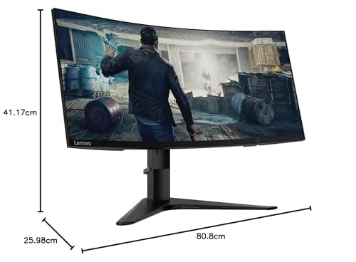 Lenovo 66A1GCCBUS 34" 3440x1440 144Hz VA Curved Monitor image