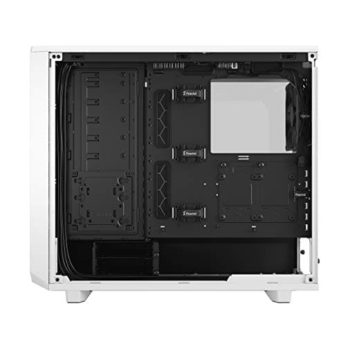 Fractal Design Meshify 2 ATX Mid Tower White / Black with Tempered Glass Side Panel and USB 3.2 Gen 2 Type-C, USB 3.2 Gen 1 Type-A image