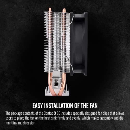 Thermaltake Contact 9 SE Air 131mm Black / Silver image