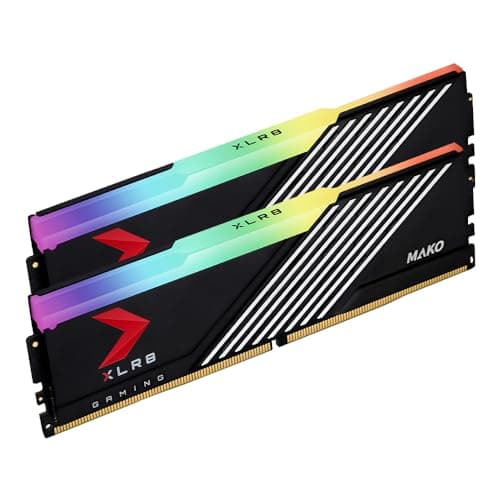 PNY XLR8 Gaming MAKO EPIC-X RGB Black DDR5-6000 CL40 32GB (2x16GB) image