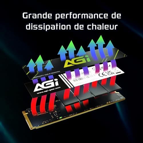 AGI AI818 2TB SSD M.2-2280 PCIe 4.0 X4 NVMe image