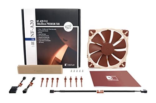 Noctua A20 FLX 200mm Brown 86.46 CFM 1-Pack image