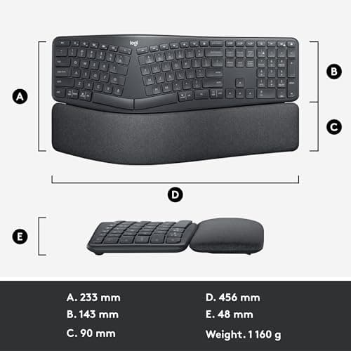 Logitech ERGO K860 Bluetooth Ergonomic Keyboard image