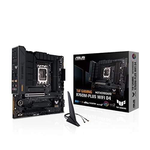 Asus B760 TUF GAMING B760M-PLUS WIFI D4 DDR4 Micro ATX main image