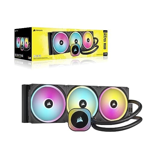 Corsair iCUE LINK H170i Water 420mm RGB 82.5 CFM Black image