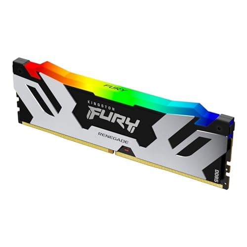 Kingston Fury Renegade RGB Silver / Black DDR5-6000 CL32 32GB (2x16GB) image