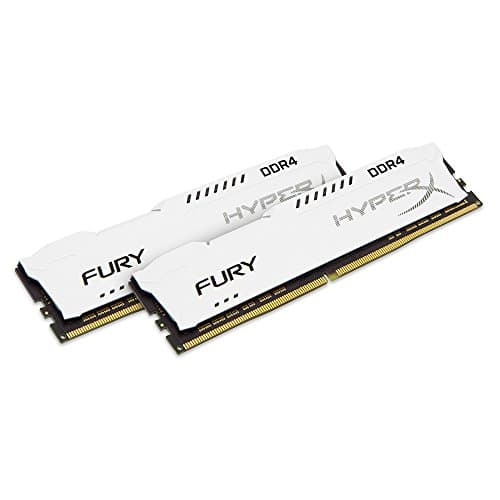 HyperX Fury 16GB (2 x 8GB) DDR4 2666MHz DRAM (Desktop Memory) CL16 1.2V Red DIMM (288-pin) HX426C16FR2K2/16 image