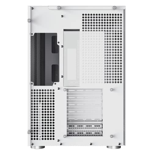 GameMax Infinity ATX Mid Tower White with Tempered Glass Side Panel and USB 3.2 Gen 1 Type-C USB 3.2 Gen 1 Type-A image