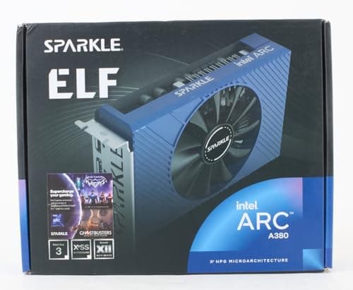 Sparkle ELF Arc A380 6GB GDDR6 Blue / Black image
