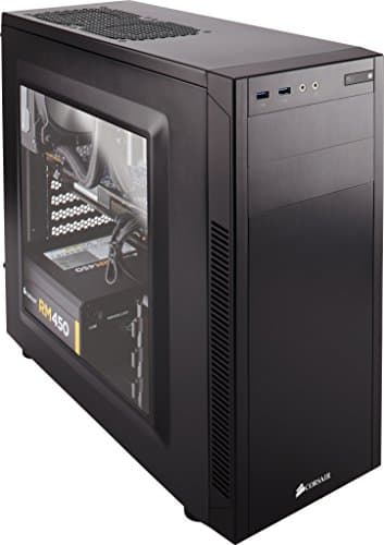 Corsair Carbide Series 100R ATX Mid Tower Black with Acrylic Side Panel and USB 3.2 Gen 1 Type-A Front Panel image