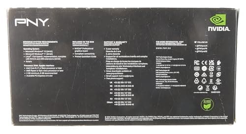 PNY RTX A-Series RTX A6000 48GB GDDR6 Black / Gold image