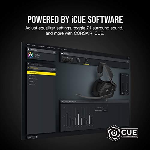 Corsair VOID ELITE SURROUND 7.1 Channel Closed Gaming Headset image