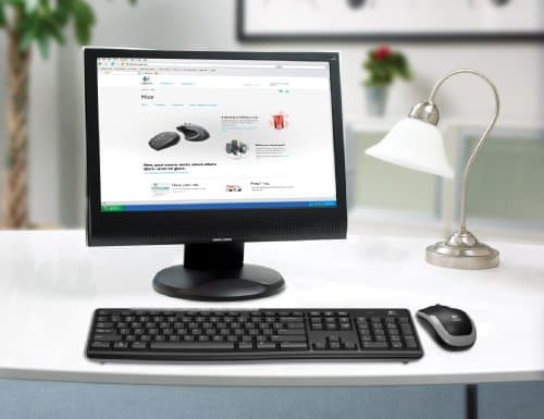 Logitech Wireless Combo MK260 Wireless Standard Keyboard With Optical Mouse image