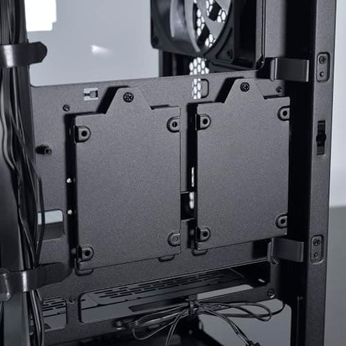 Lian Li LL01 ATX Mid Tower Black with Tempered Glass Side Panel and USB 3.2 Gen 2 Type-C, USB 3.2 Gen 1 Type-A image