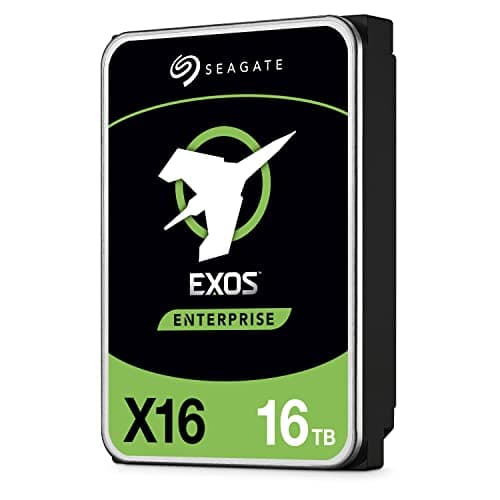 Seagate EXOS Enterprise 16TB 3.5" HDD 7200RPM SATA 6.0 Gb/s image