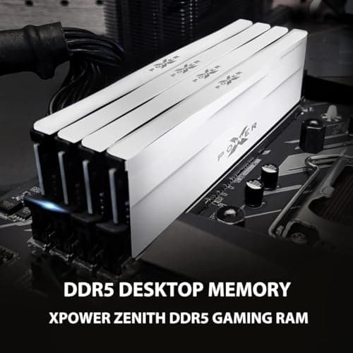 Silicon Power DDR5 32GB (2x16GB) Zenith 6000MHz CL30 White image