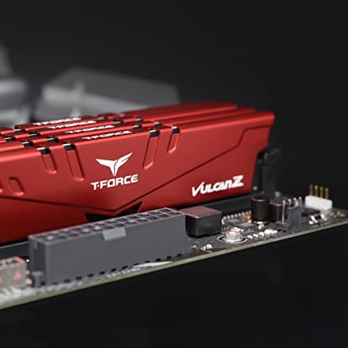 TEAMGROUP T-Force Vulcan Z Red DDR4-3200 CL16 32GB (2x16GB) image