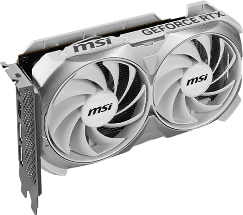 MSI GeForce RTX 4060 VENTUS 2X WHITE 8G OC GDDR6 8GB image