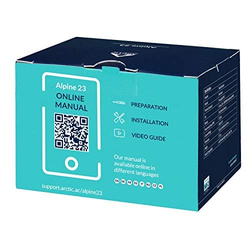 ARCTIC Alpine 23 Air 65mm White / Black image