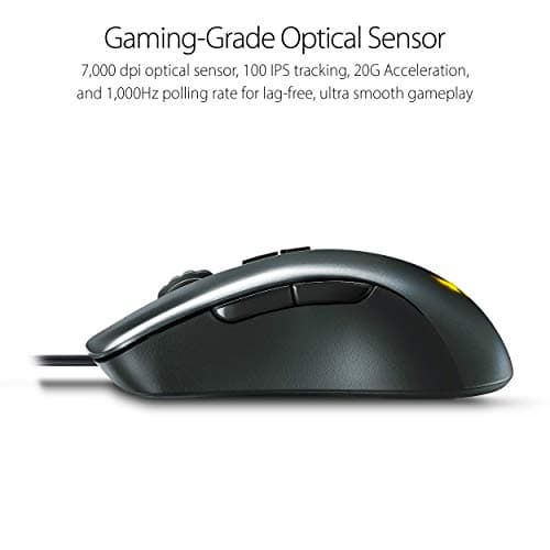 Asus TUF Gaming M3 Optical Wired Gaming Mouse image
