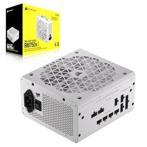 Corsair RM750x SHIFT White Side Interface 750W Fully Modular 80+ Gold Certified image