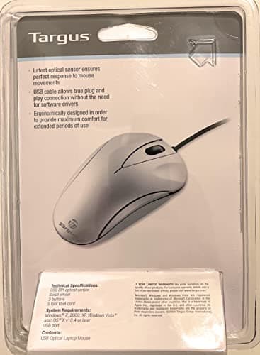Targus AMU51US Wired Laser Mouse image