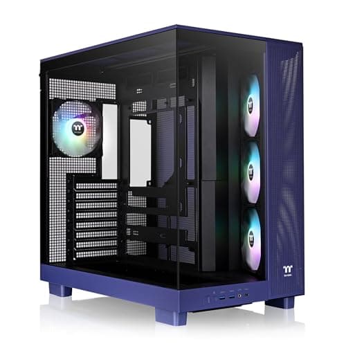  Thermaltake View 380 XL TG ARGB ATX Mid Tower Purple Tempered Glass (Future Dusk) image