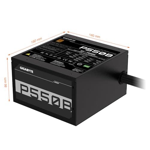 Gigabyte P550SS Black 550W Non-Modular 80+ Silver Certified ATX image