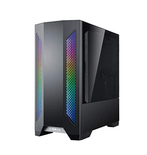 Lian Li LANCOOL II-X ATX Mid Tower Black with Tempered Glass Side Panel and Front Panel USB 3.2 Gen 2 Type-C, USB 3.2 Gen 1 Type-A image