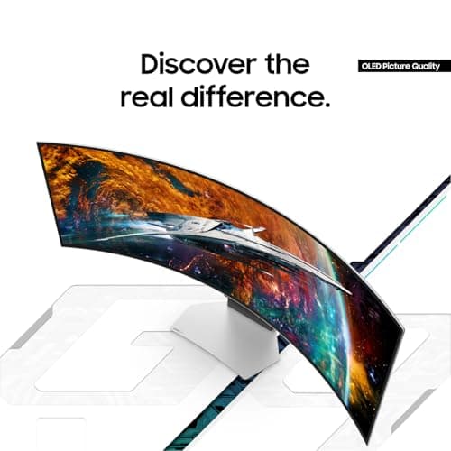Samsung Odyssey G95SC 49" 5120x1440 240Hz QD-OLED Curved Monitor image