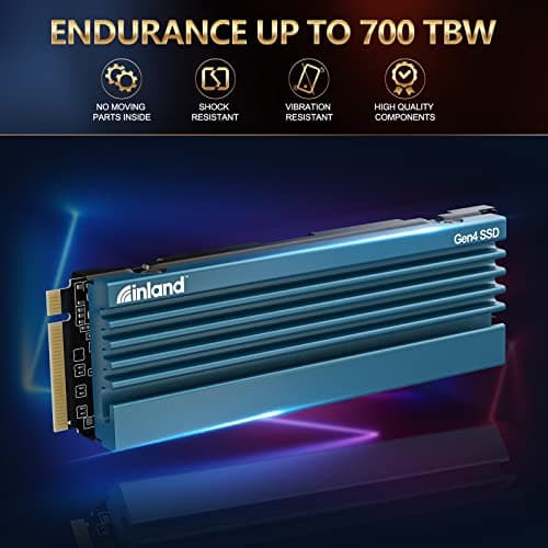 Inland Gaming Performance Plus 1TB SSD M.2-2280 PCIe 4.0 X4 NVMe image