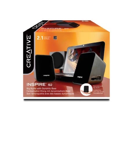 Creative Labs Inspire S2 2.1 Channel 33 W Speaker System image