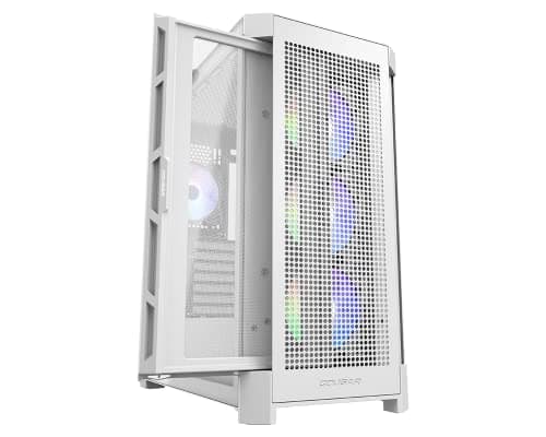 Cougar Duoface Pro RGB ATX Mid Tower White Tempered Glass image