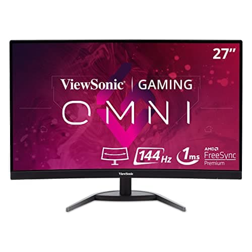 ViewSonic VX2768-2KPC-MHD OMNI 27" 1440p 144Hz VA Curved Monitor main image