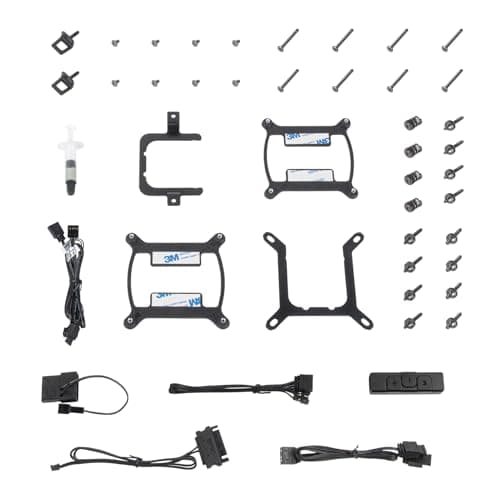 Silverstone IceMyst 240 75.74 CFM Water 240mm Silver / Black image