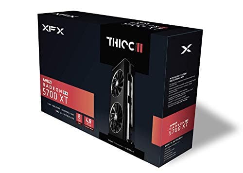 XFX RX 5700 XT Thicc II 8GB GDDR6 1905MHz 3xDP HDMI PCI Express 4.0 Graphics Card Rx-57XT8DFD6 image