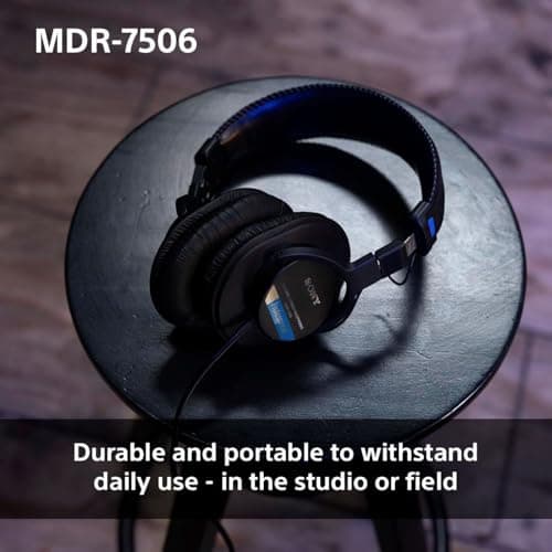 Sony MDR-7506 Closed Wired Headphones image