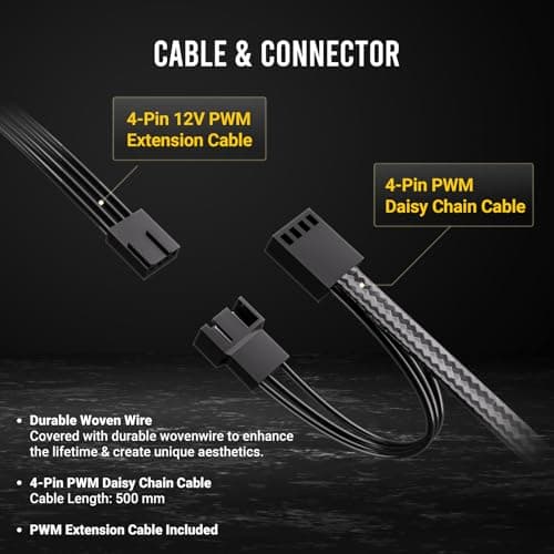 Antec Tranquil 120mm Black PWM 59.23 CFM image