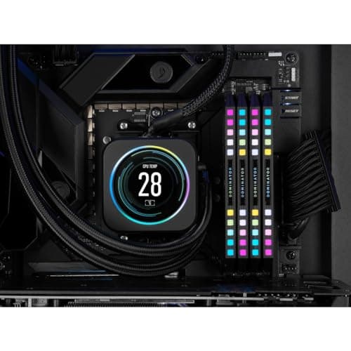 Corsair Dominator Platinum RGB Black DDR5-5600 CL36 64GB (4x16GB) image