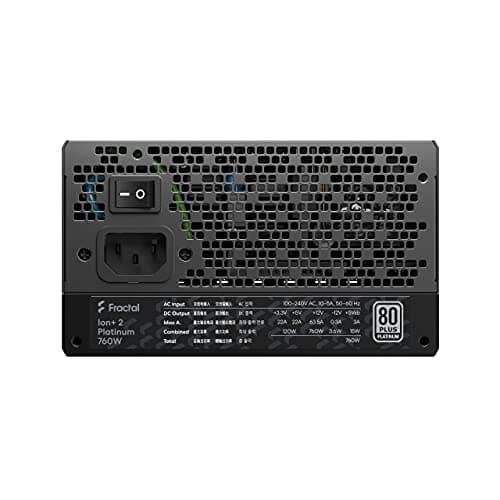 Fractal Design Ion+ 2 Platinum 760W Fully Modular 80+ Platinum Certified image