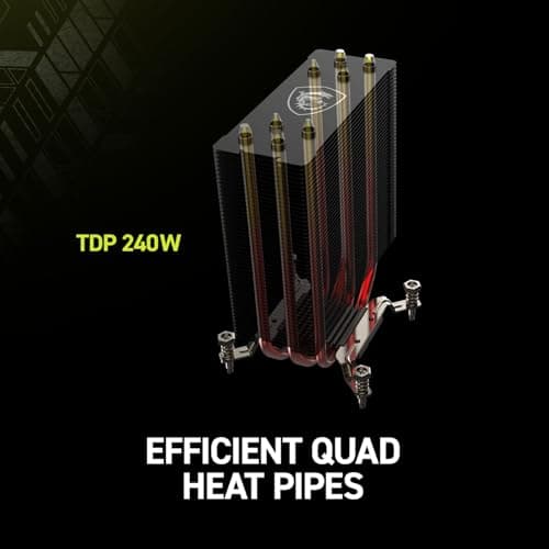 MSI MAG COREFROZR AA13 Black CPU Cooler image