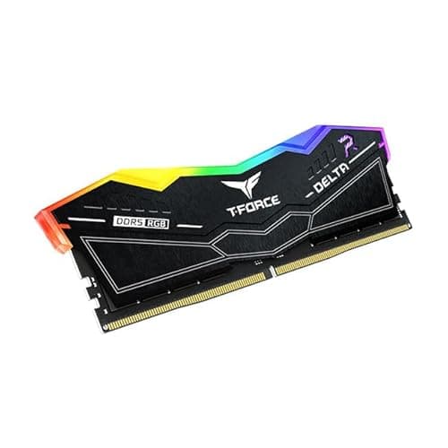 TEAMGROUP T-Force Delta RGB Black DDR5-6000 CL38 64GB (2x32GB) image