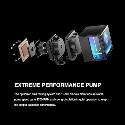 GAMDIAS CHIONE P5 81.81 CFM Water 240mm Black image