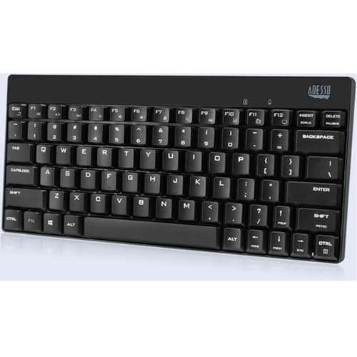 Adesso WKB-1100CB Wireless Mini Keyboard With Optical Mouse image